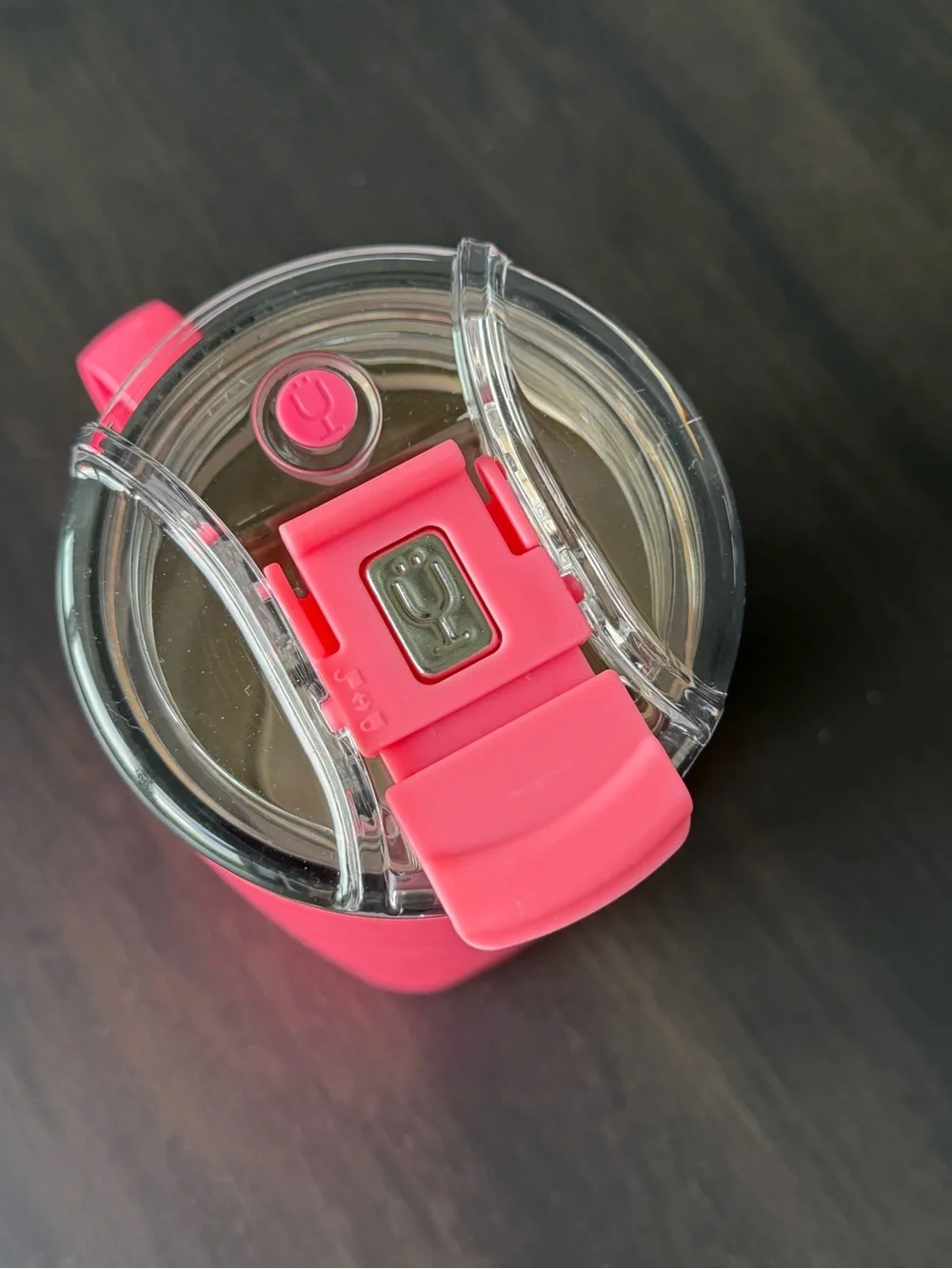 BrüMate Hot Pink Travel Mug with Handle
